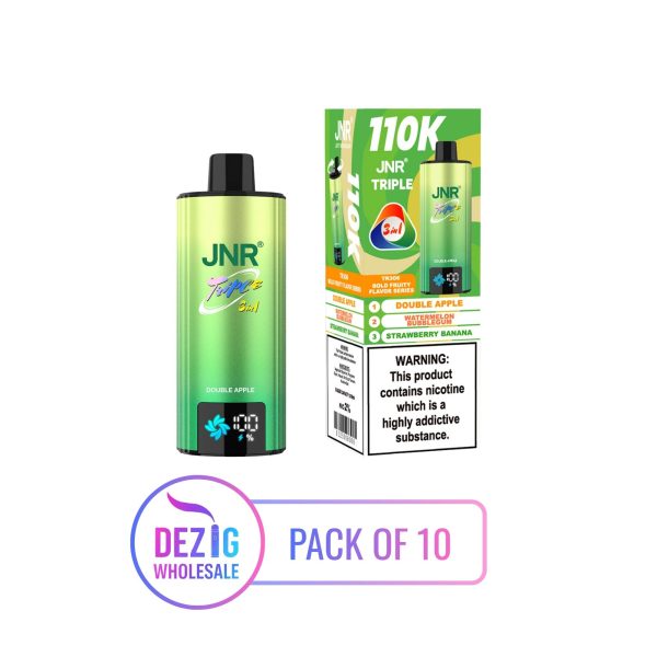 JNR Triple 110K –  3-in-1 Geschmack – 2 % Nikotin – Großhandel (Pack of 10)